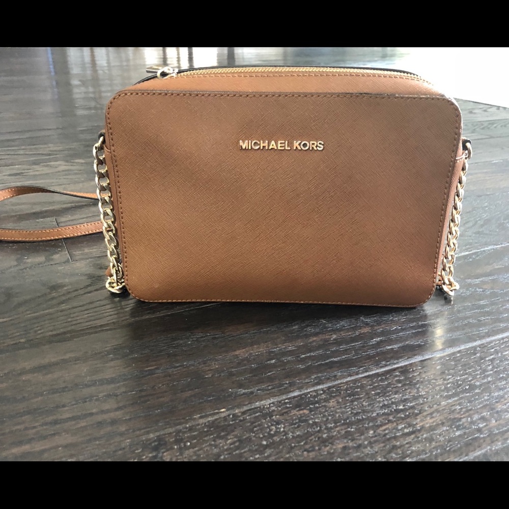 Michael Kors jet set travel large crossbody.